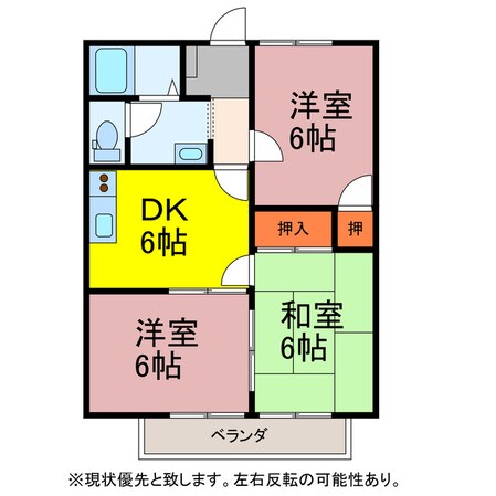 エクレール８の物件間取画像